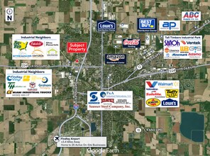 1101 Commerce Pky, Findlay, OH - Vue aérienne vue de carte - Image1