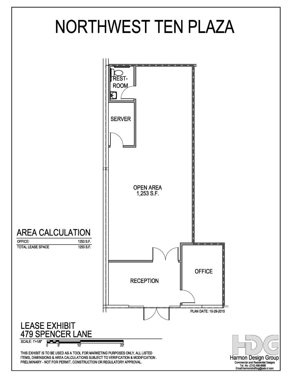 459-599 Spencer Ln, San Antonio, TX à louer Plan d’étage– Image 1 sur 1