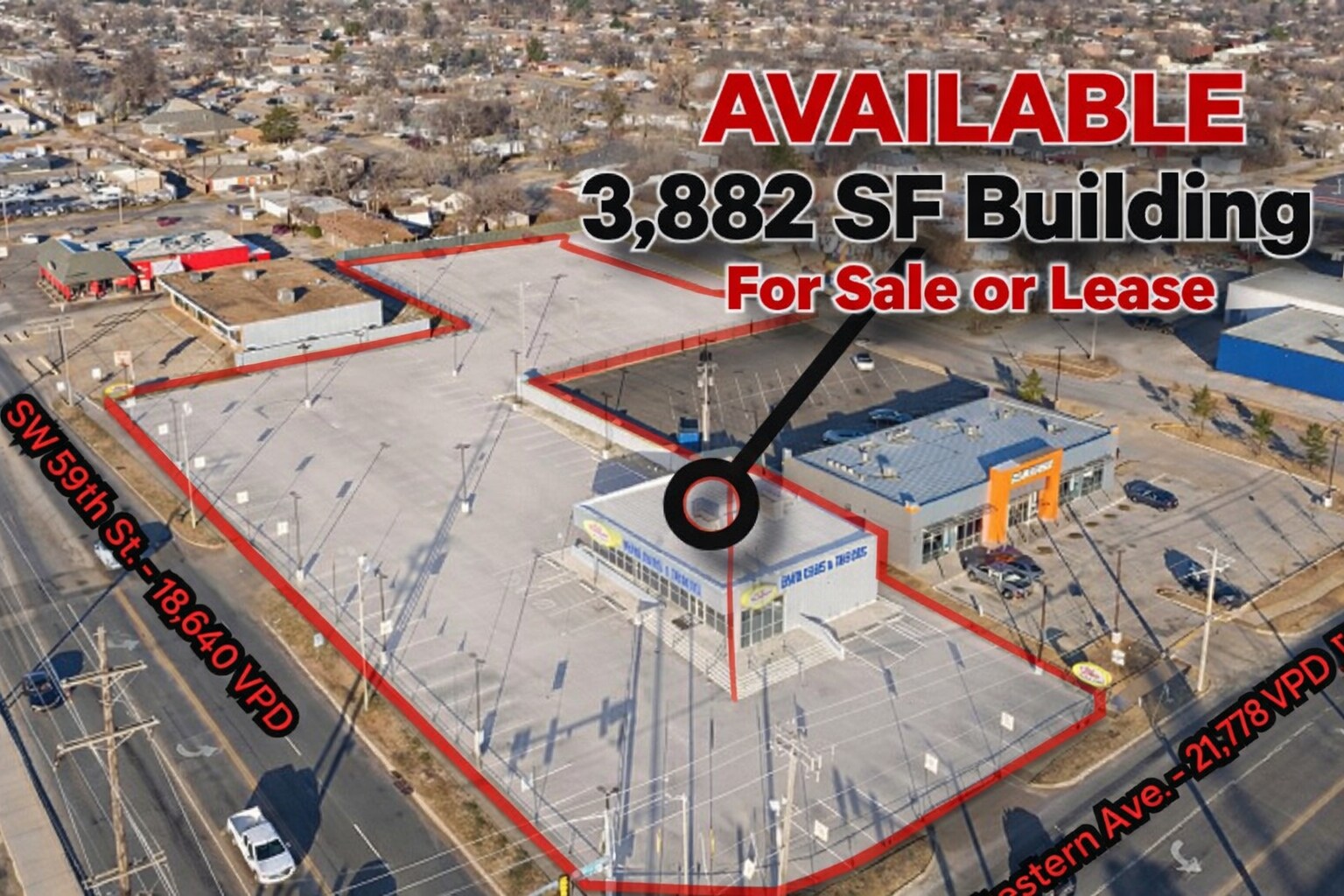 911 SW 59th St, Oklahoma City, OK à vendre Photo principale– Image 1 sur 15