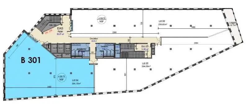 12 Avenue Émile Baudot, Palaiseau, ESS 91120 - Lot 5 -  - Plan d’étage - Image 1 of 1