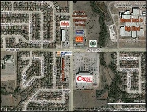 16325 H-N Santa Fe Ave, Edmond, OK - VUE AÉRIENNE  vue de carte - Image1
