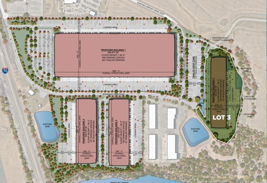 Bowmans Farm Rd, Frederick, MD à vendre - Plan de site – Image 2 sur 2