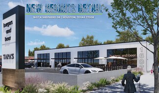 Plus de détails pour 1607 N Shepherd Dr, Houston, TX - Local commercial à louer