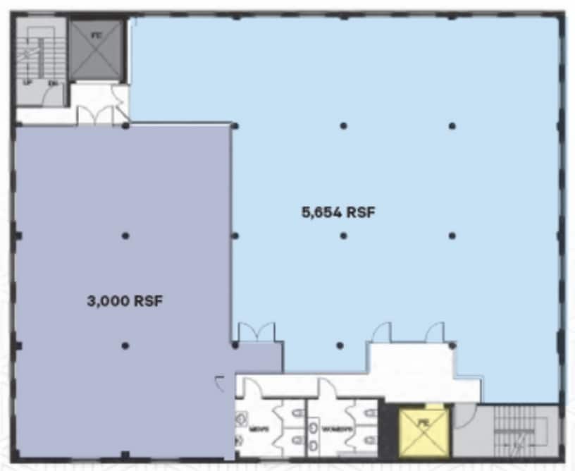 599 Eleventh Ave, New York, NY à louer Plan d’étage– Image 1 sur 1