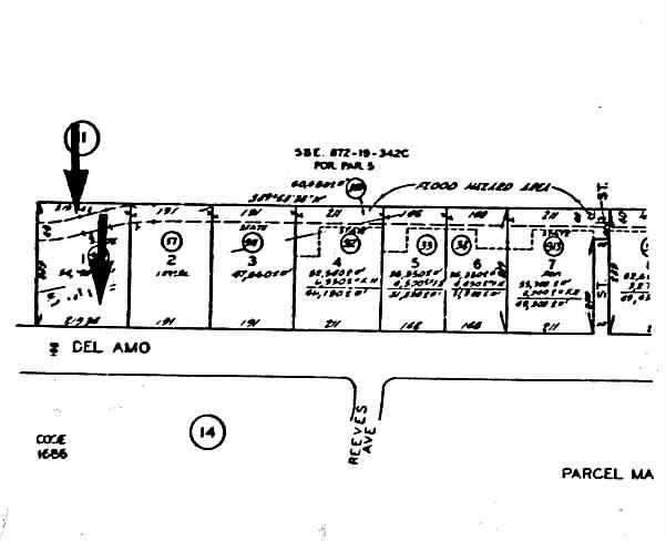 2059 E Del Amo Blvd, Compton, CA à vendre - Plan cadastral – Image 3 sur 3