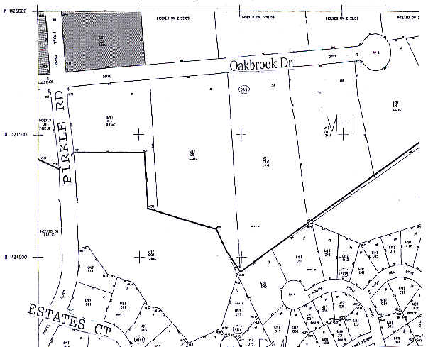 1256 Oakbrook Dr, Norcross, GA à louer - Plan cadastral – Image 2 sur 2