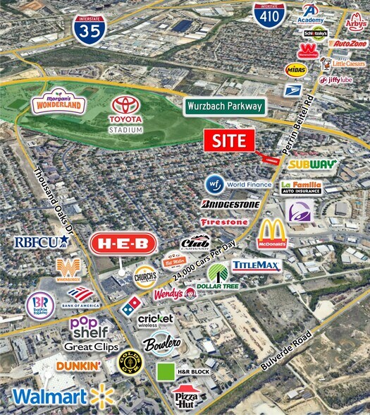 10930 Perrin Beitel Rd, San Antonio, TX à vendre - Aérien – Image 3 sur 14