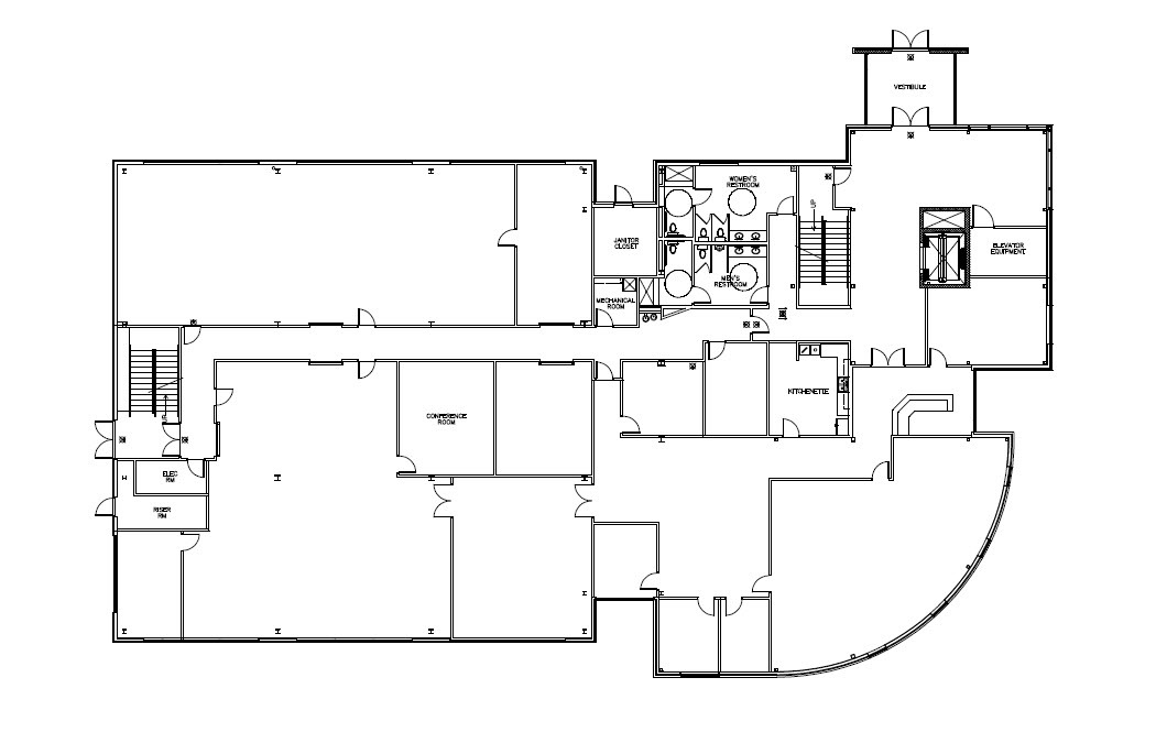 711 E Monument Ave, Dayton, OH à louer Plan d’étage– Image 1 sur 1