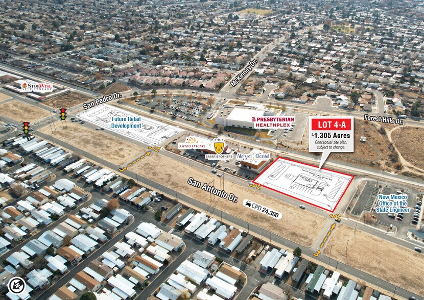 5700 San Antonio Dr NE, Albuquerque, NM à vendre - Photo de l’immeuble – Image 1 sur 6
