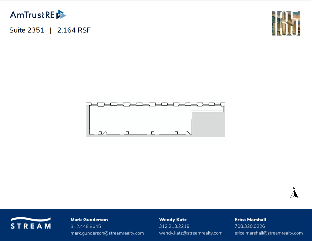 135 S LaSalle St, Chicago, IL à louer Plan d’étage– Image 1 sur 1