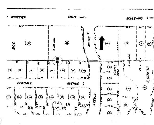 2350 W Whittier Blvd, La Habra, CA à louer - Plan cadastral – Image 2 sur 6
