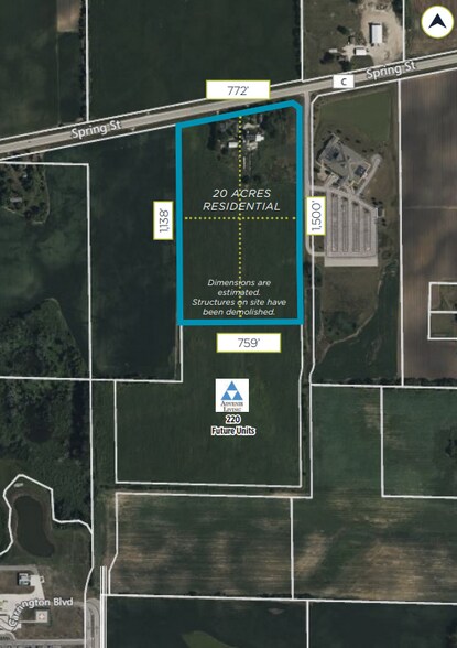 Spring Street Development Land, Mount Pleasant, WI à vendre - Photo de l’immeuble – Image 1 sur 1
