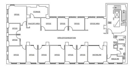 1300 Broadway, Oakland, CA à louer Plan d’étage– Image 1 sur 1