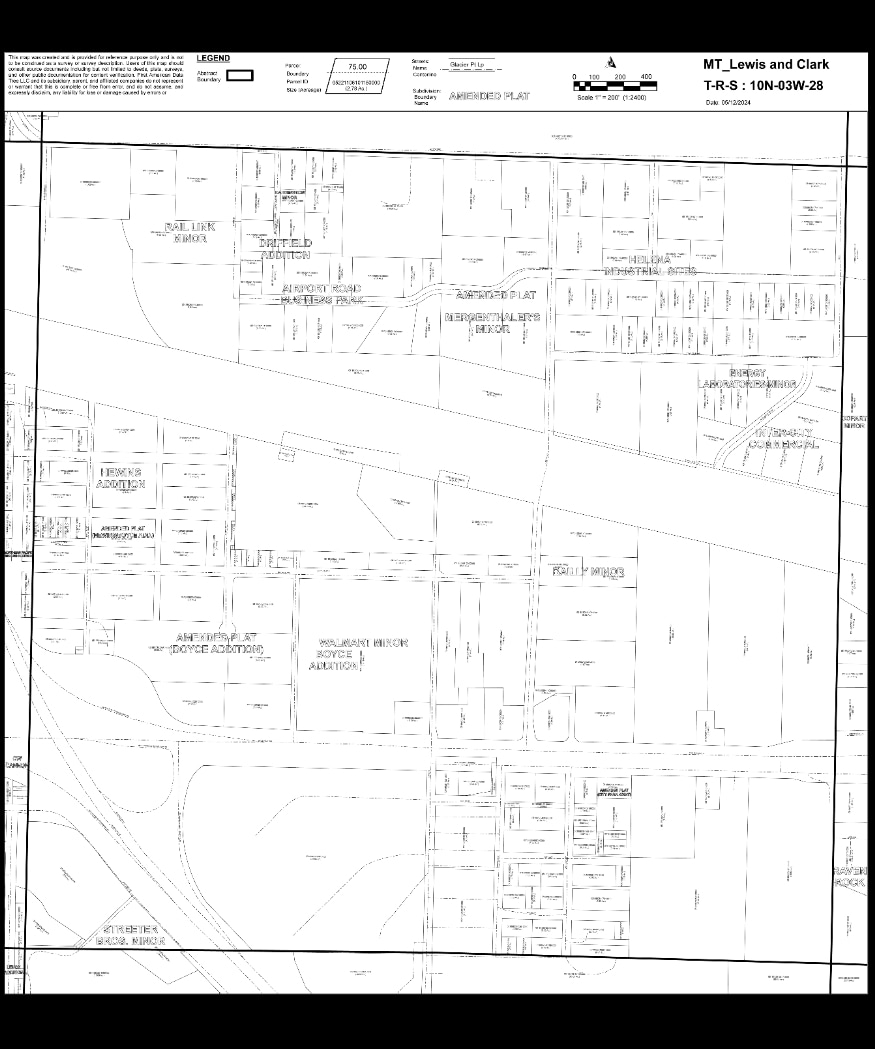 1500 Blaine St, Helena, MT à louer Plan cadastral– Image 1 sur 2