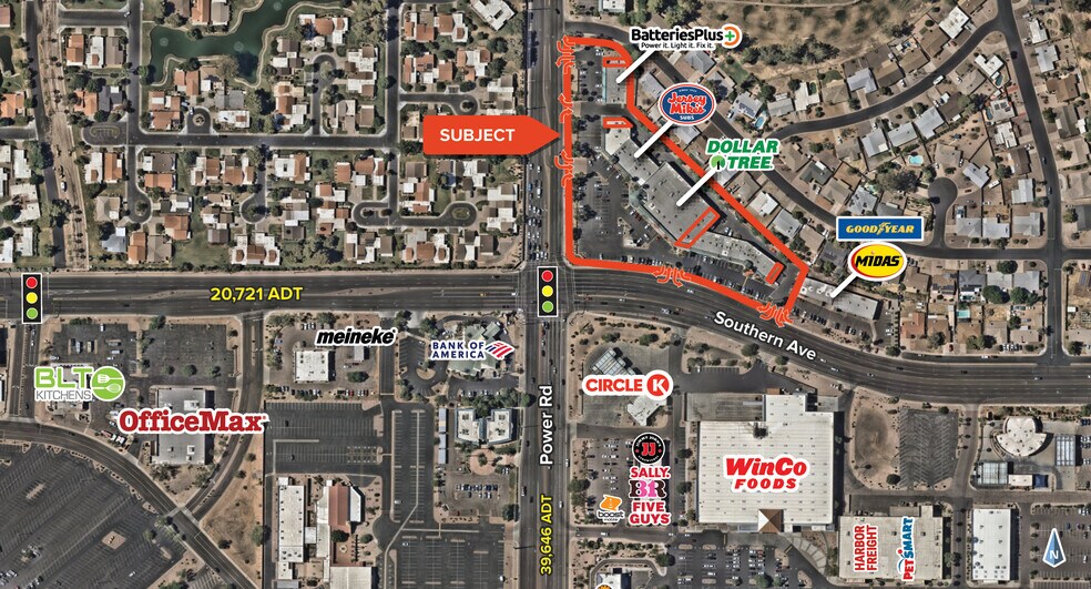 1145-1155 S Power Rd, Mesa, AZ à louer - Photo de l’immeuble – Image 3 sur 13