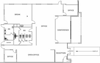8045 Woodley Ave, Van Nuys, CA à louer Plan d’étage– Image 2 sur 2