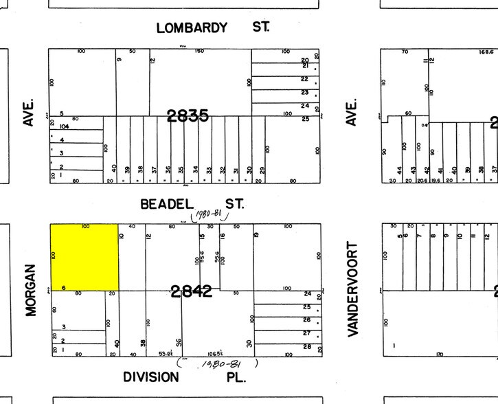 500-508 Morgan Ave, Brooklyn, NY à louer - Plan cadastral – Image 2 sur 12
