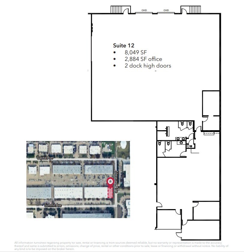 1701 Summit Ave, Plano, TX à louer Plan d’étage– Image 1 sur 1