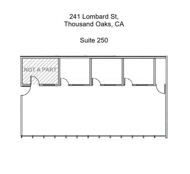 241 Lombard St, Thousand Oaks, CA à louer Plan d’étage– Image 1 sur 8