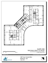 306 Town Centre Blvd N, Markham, ON à louer Plan d’étage– Image 1 sur 1