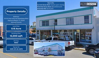 Plus de détails pour 121 W International Speedway Blvd, Daytona Beach, FL - Local commercial à vendre