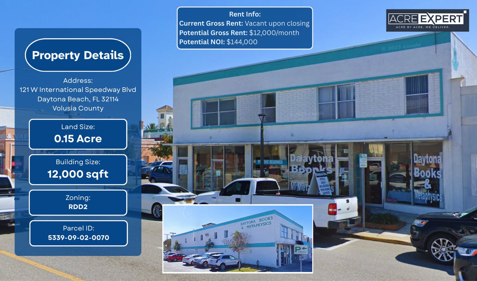 121 W International Speedway Blvd, Daytona Beach, FL à vendre Photo de l’immeuble– Image 1 sur 42