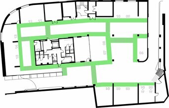 22-24 Worple Rd, Londres à louer Plan d’étage– Image 2 sur 10