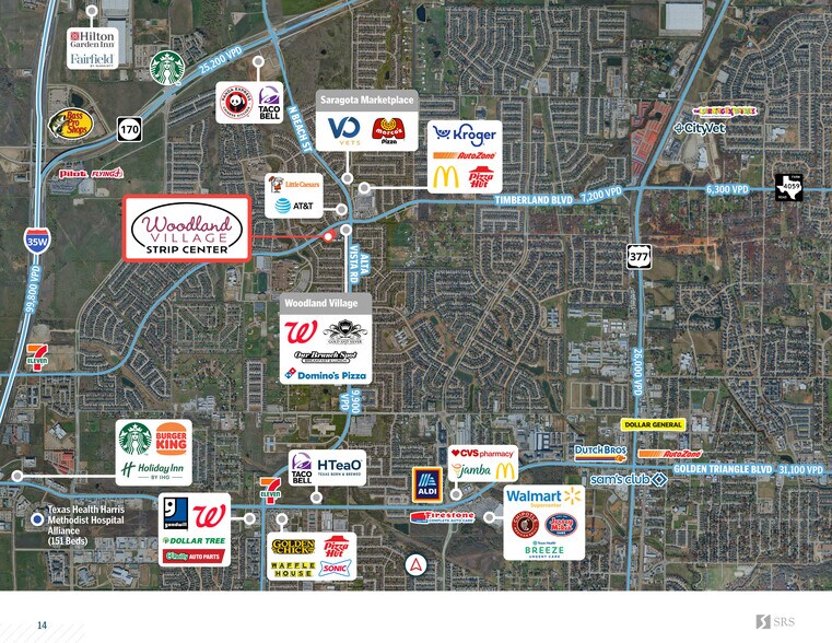12400 Timberland Boulevard, Fort Worth, TX à vendre - Photo de l’immeuble – Image 2 sur 11