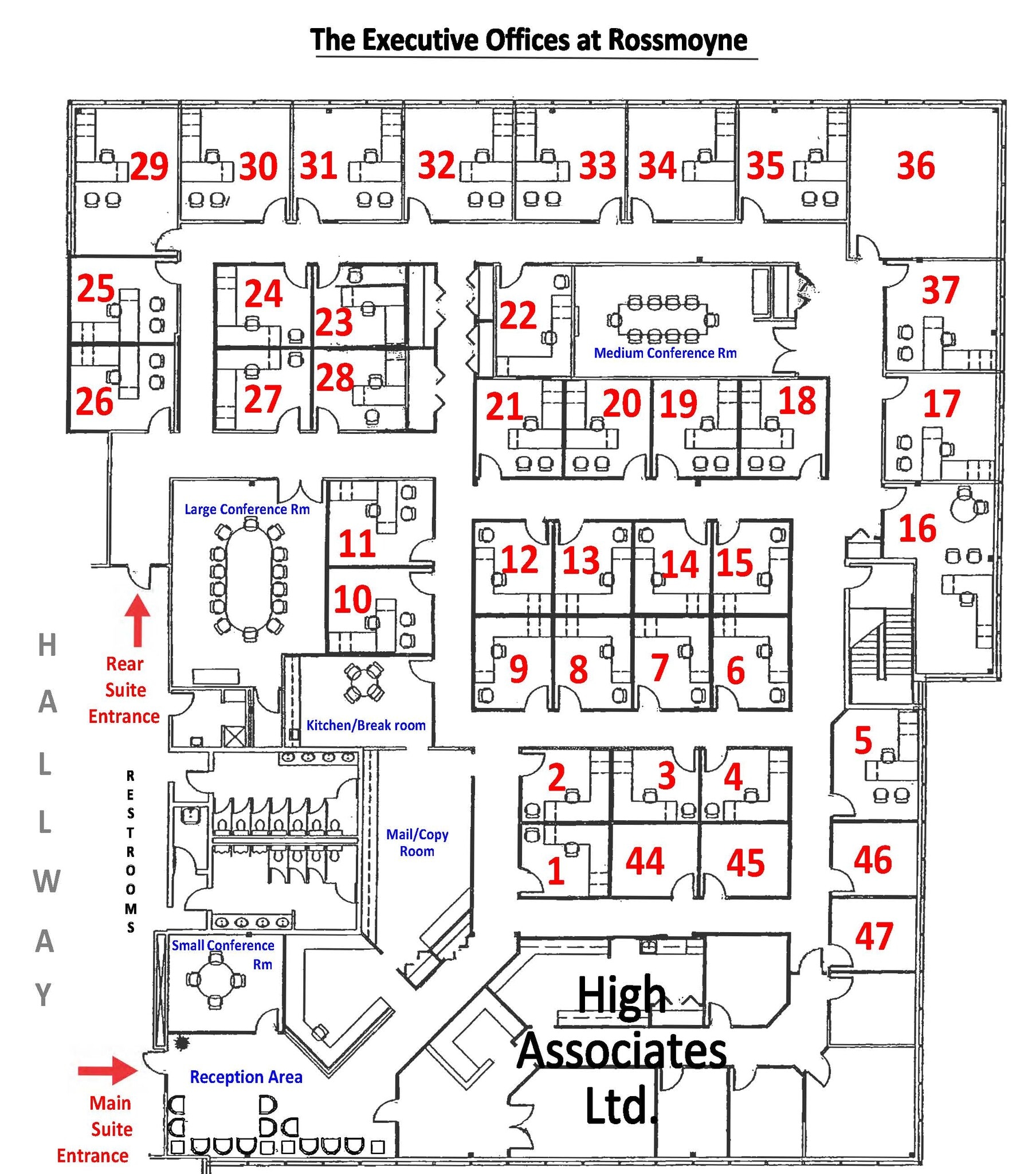 5000 Ritter Rd, Mechanicsburg, PA à louer Plan d’étage– Image 1 sur 1