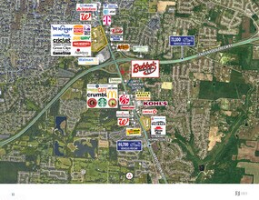 10435 Southpointe Blvd, Louisville, KY - VUE AÉRIENNE  vue de carte