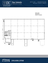 3453 IH-35 N, San Antonio, TX à louer Plan d’étage– Image 1 sur 1