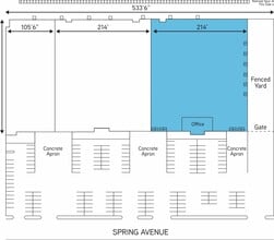 15160-15304 Spring Ave, Santa Fe Springs, CA à louer Plan d’étage– Image 1 sur 1