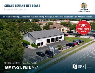 Plus de détails pour 1070 Keene Rd, Dunedin, FL - Local commercial à vendre
