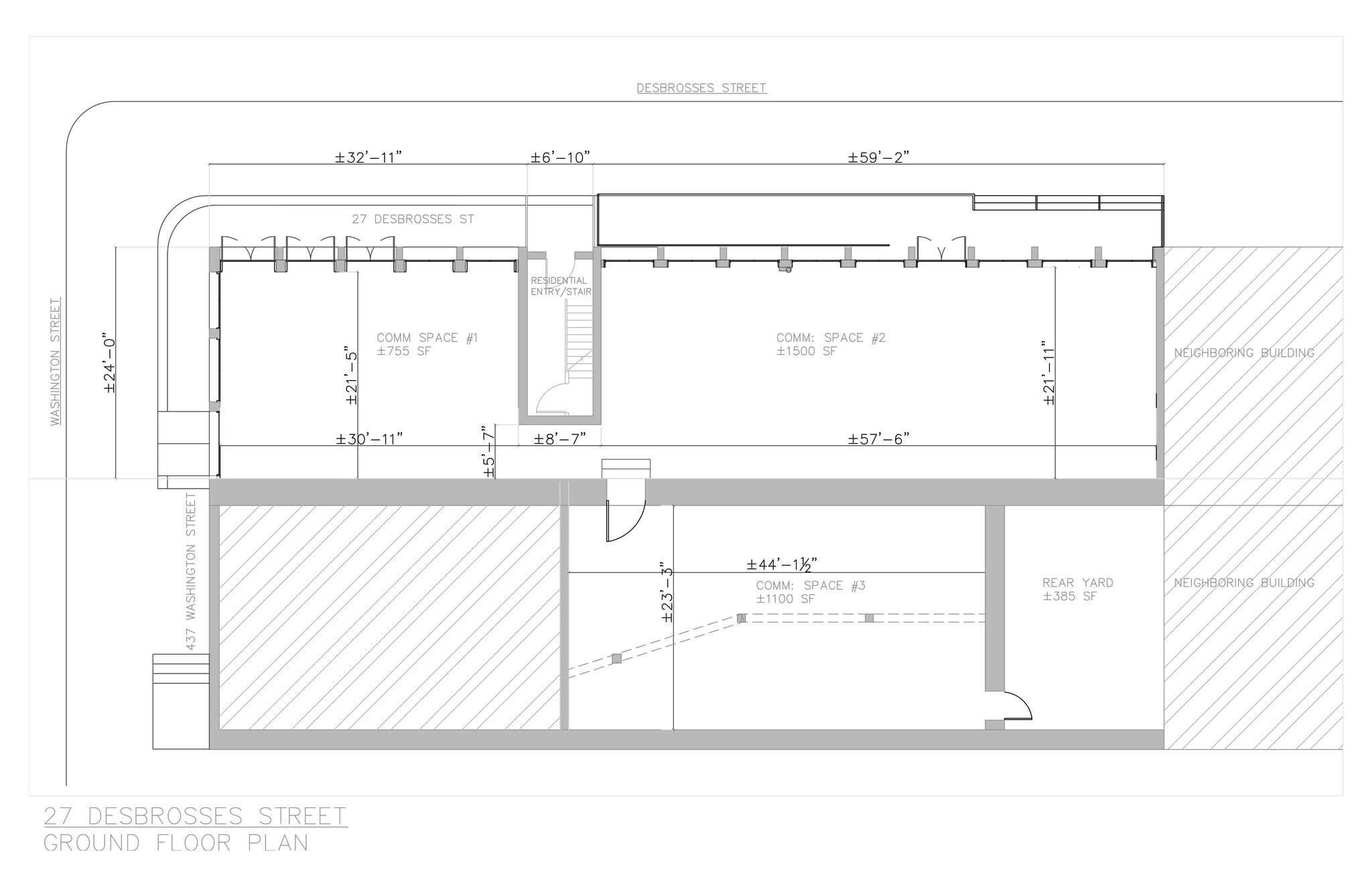 27 Desbrosses St, New York, NY à louer Plan de site– Image 1 sur 6