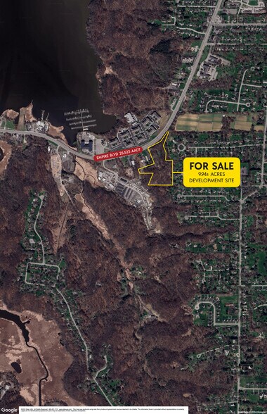 1423 Empire Blvd, Penfield, NY à vendre - Aérien – Image 2 sur 8