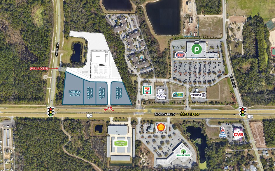 Colbert Lane & Moody blvd, Palm Coast, FL à louer - Photo de l’immeuble – Image 2 sur 3