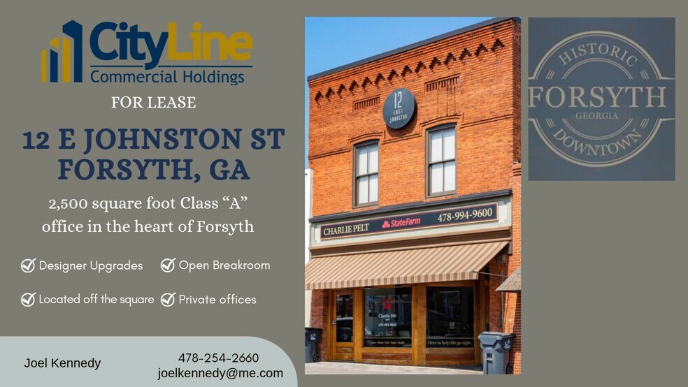 12 E Johnston St, Forsyth, GA à louer - Vidéo sur l’annonce professionnelle – Image 2 sur 10