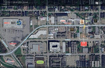 1138 W 20th St, Houston, TX - VUE AÉRIENNE vue de carte