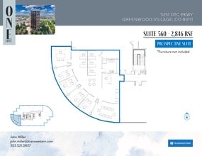 5251 Dtc Pky, Greenwood Village, CO à louer Plan de site– Image 2 sur 2