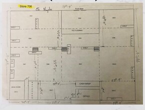 680 Tamiami Trl N, Naples, FL à louer Plan d’étage– Image 1 sur 1