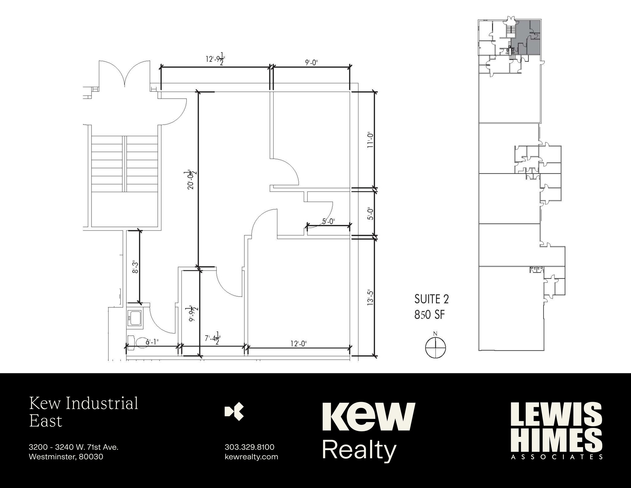 3240 W 71st Ave, Westminster, CO à louer Plan de site– Image 1 sur 6