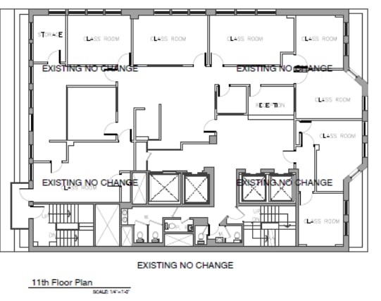 226 W 37th St, New York, NY à louer Plan d’étage– Image 1 sur 1
