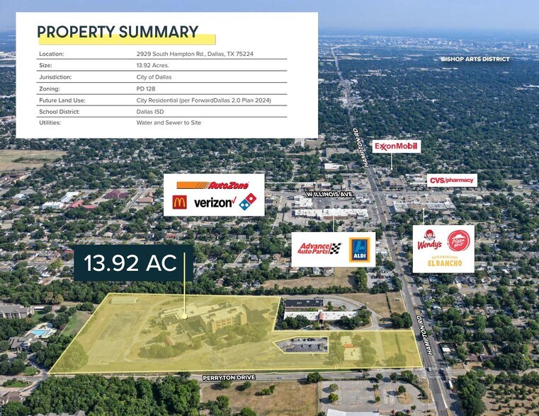 2929 S Hampton Rd, Dallas, TX à vendre - Photo de l’immeuble – Image 3 sur 12
