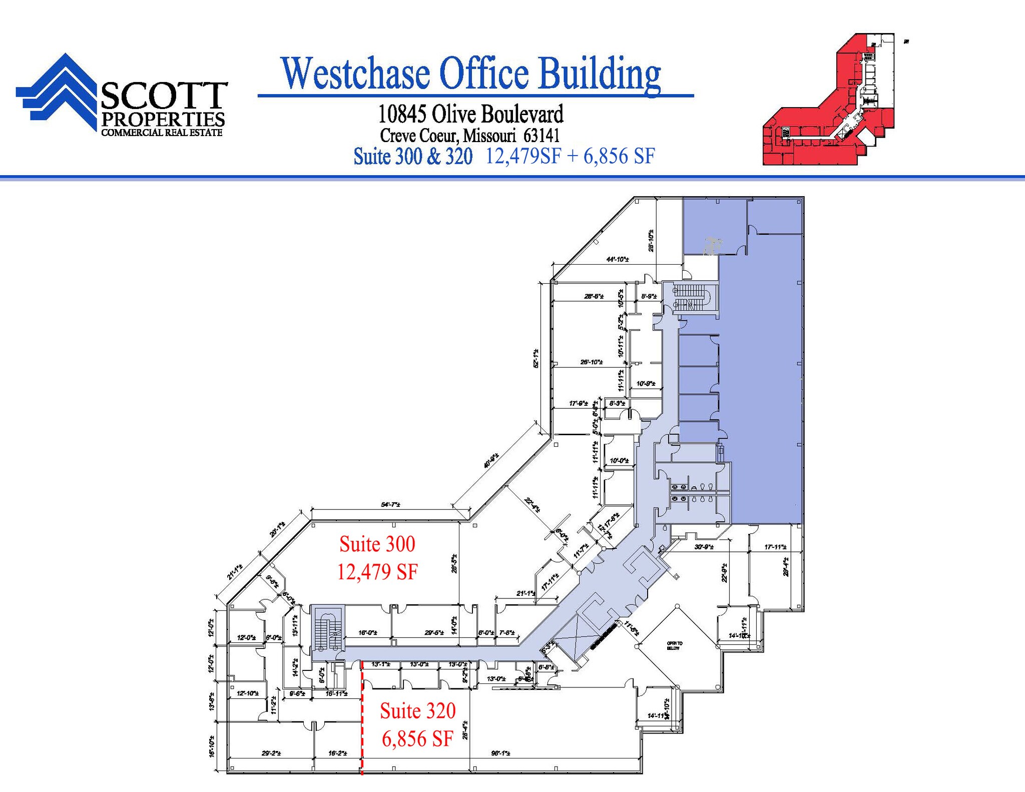 10845 Olive Blvd, Creve Coeur, MO à louer Photo intérieure– Image 1 sur 1