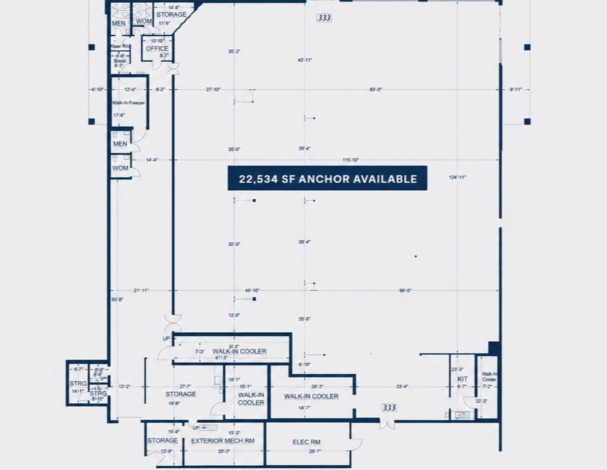 229-333 N Euclid St, Fullerton, CA à louer Plan d’étage– Image 1 sur 1