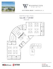 535 E Diehl Rd, Naperville, IL à louer Plan d’étage– Image 1 sur 1