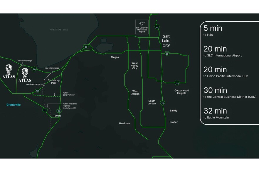 11000 Higley Road, Grantsville, UT à vendre - Aérien – Image 3 sur 6