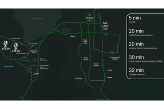 11000 Higley Road, Grantsville, UT - VUE AÉRIENNE vue de carte - Image1