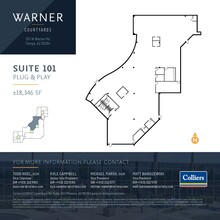 301 W Warner Rd, Tempe, AZ à louer Plan d’étage– Image 1 sur 1