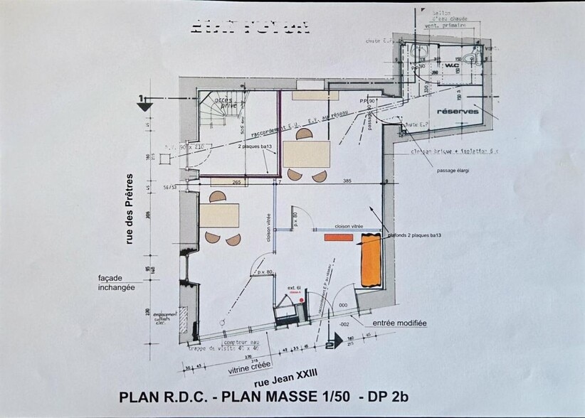 Local commercial dans Batz-sur-Mer à louer - Plan d’étage – Image 2 sur 8